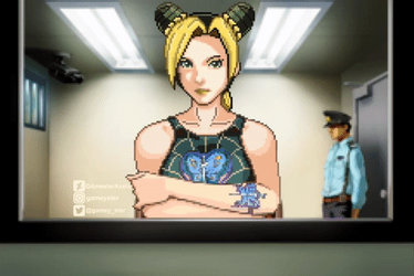 Jolyne - Ace Attorney Sprite