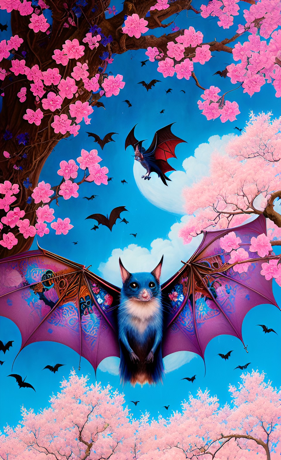 Bat Bedazzled by RobbieLee63 on DeviantArt