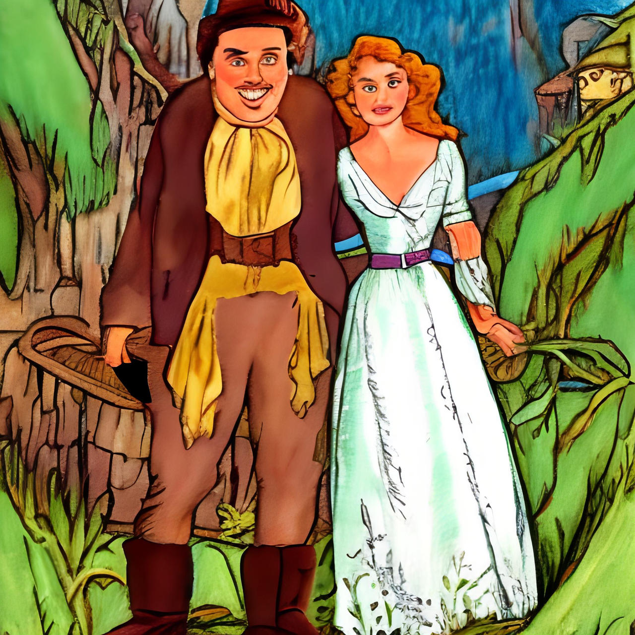 Mr. Rumple with MaryAnn by RobbieLee63 on DeviantArt