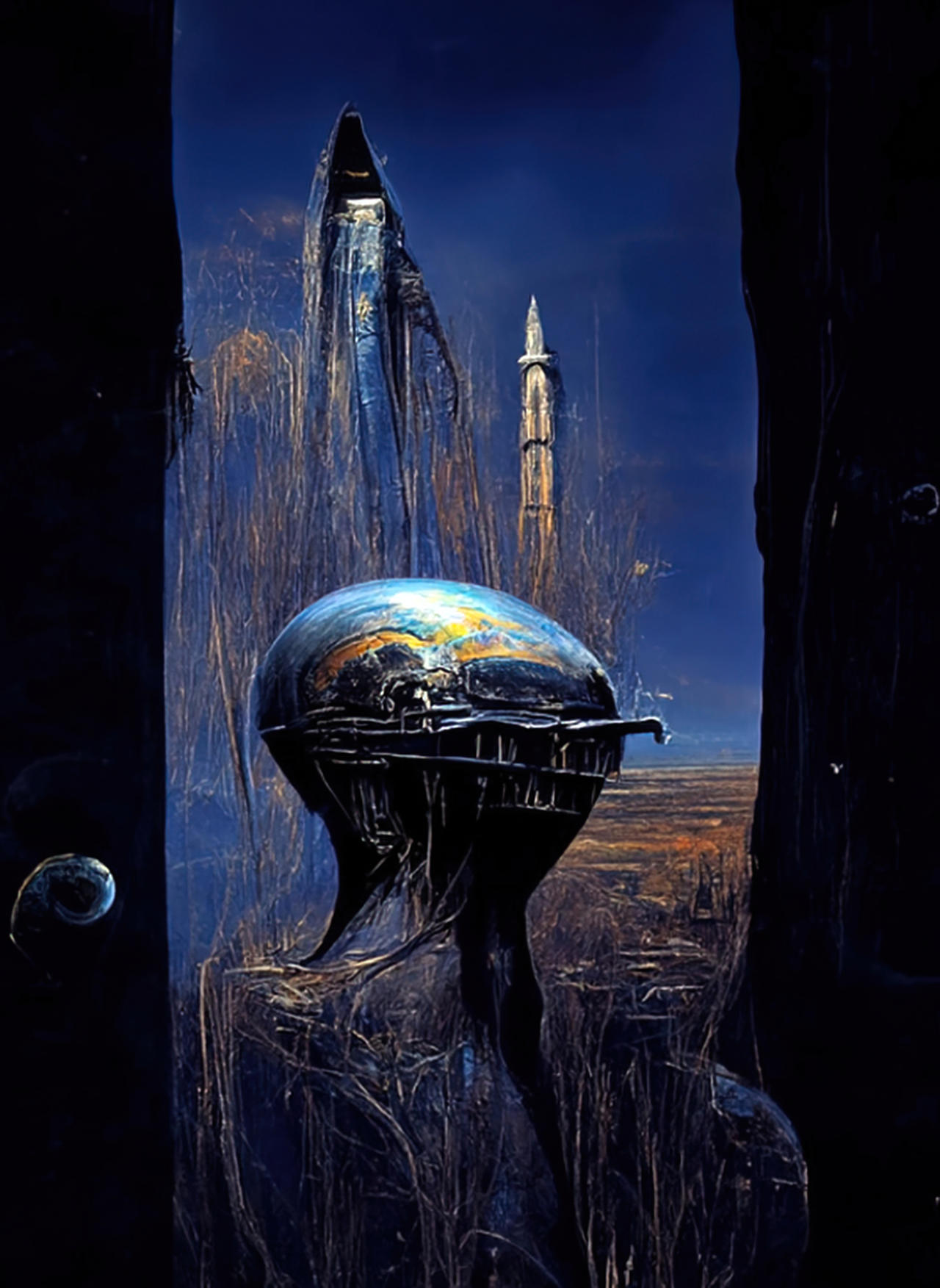 Eldritch Rocketship Deep Space Eldritch Activities 03 by dvinci on DeviantArt