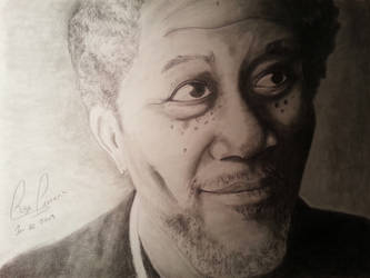 Morgan Freeman Face Practice