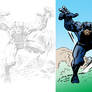 Inking Jack Kirby's Black Panther