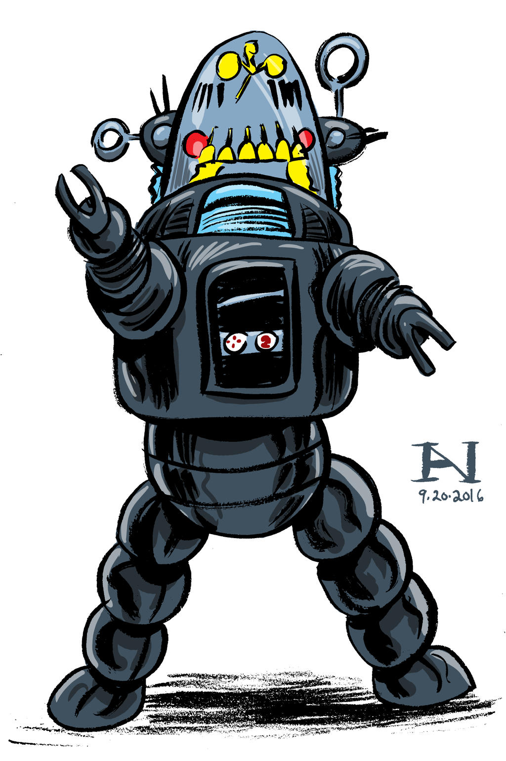 Robby the Robot by IanJMiller on DeviantArt