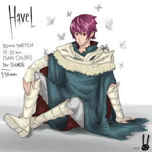 Havel insists that he be colored