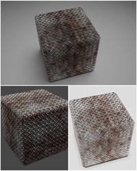 3DWorks 02 - Custom Made Metal Texture