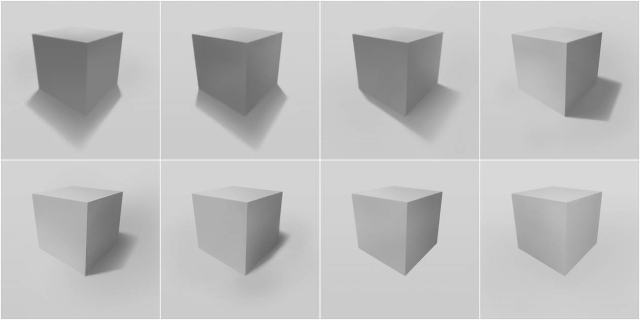 Cube Shadow Study by BunnyVoid on DeviantArt