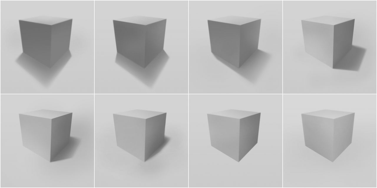 Cube Shadow Study by BunnyVoid on DeviantArt