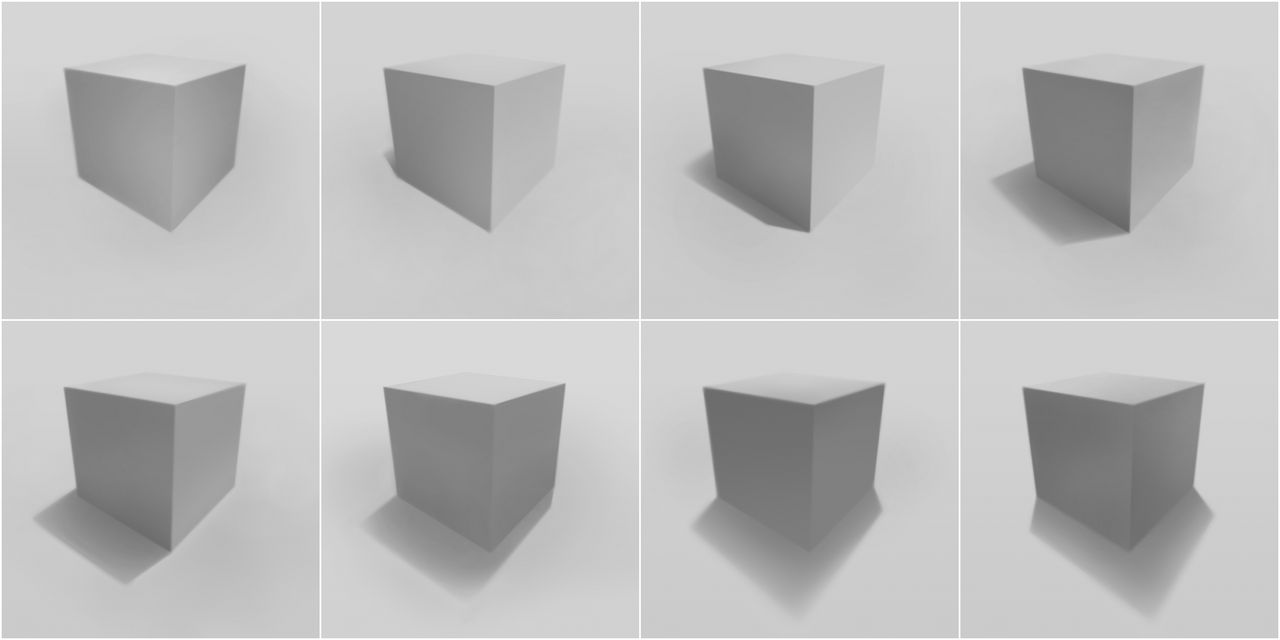 Cube Shadow Study by BunnyVoid on DeviantArt