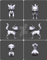 SculptingPractice - Second Cat Attempt