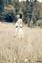 Novanna in the meadow