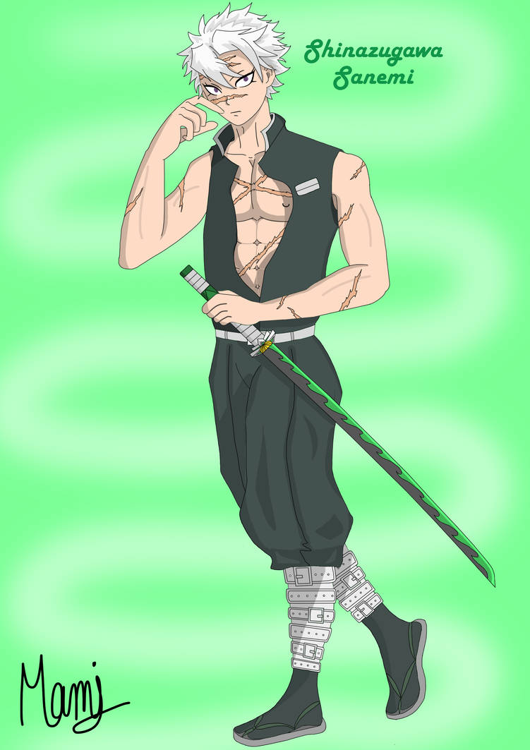 Sanemi 2 by ShiroaoMami on DeviantArt