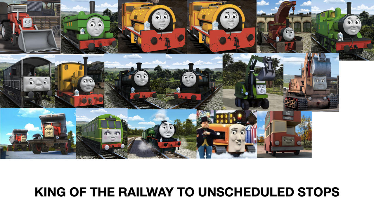 Thomas and friends old characters in cgi by Zahioneissi on DeviantArt