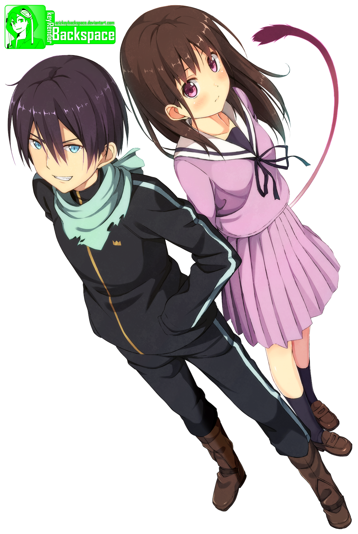 Noragami 78.2 Yato and Kazune by HulfBlood on DeviantArt