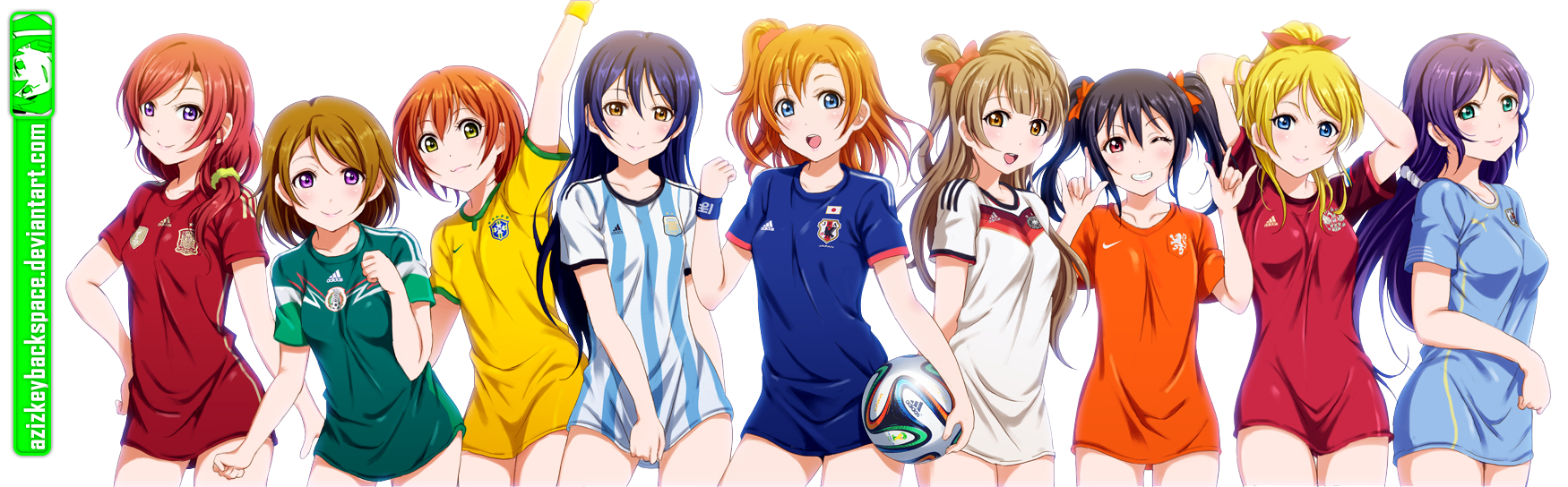 U S Muse Love Live Fifa14 Render By Azizkeybackspace On Deviantart