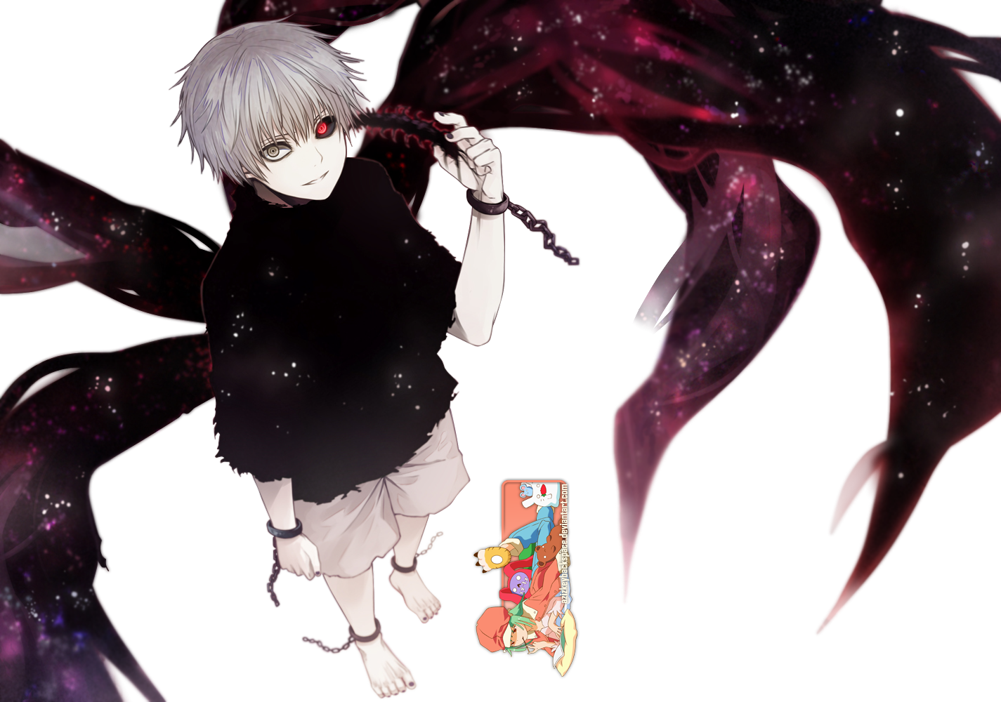 Ken Kaneki Kagune Gif V2 by Quilt12 on DeviantArt