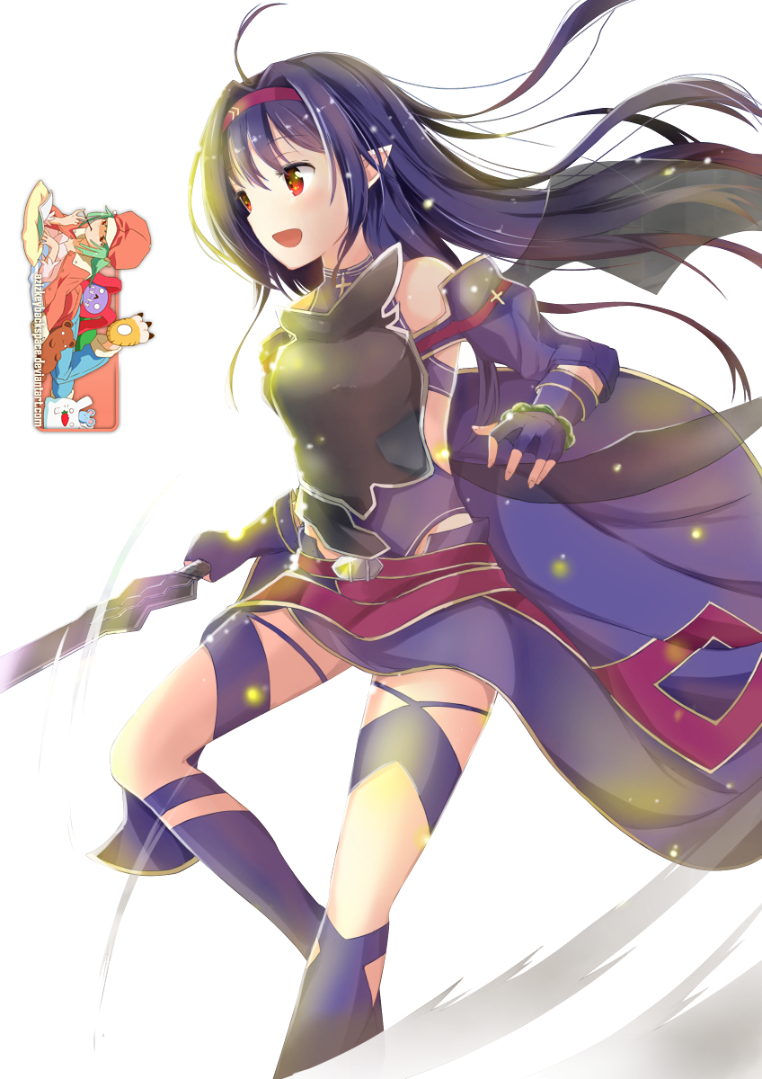 Sword Art Online - Yuuki Konno - Render by Tsadeek on DeviantArt