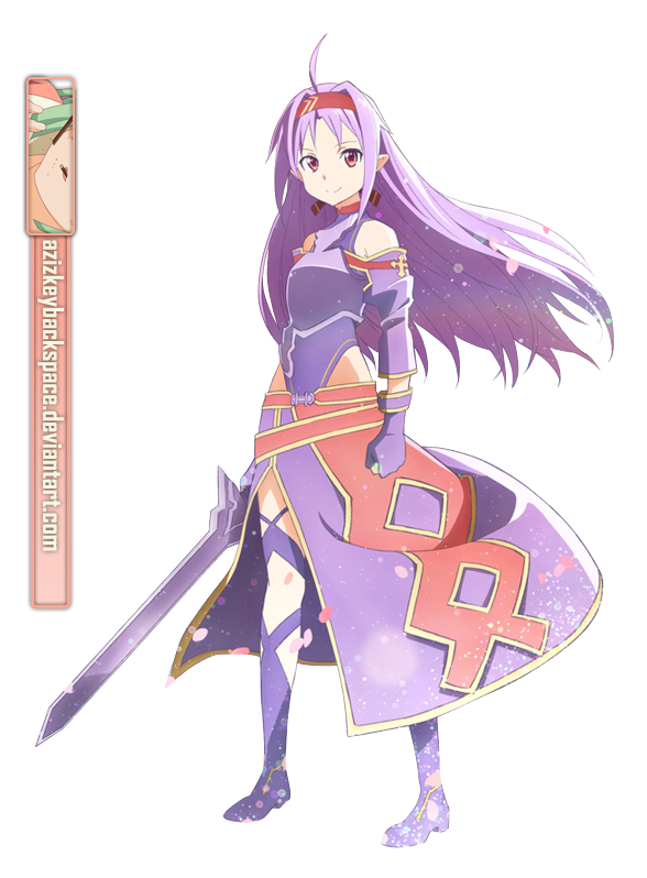 Yuuki Konno (Sword Art Online II) - Render