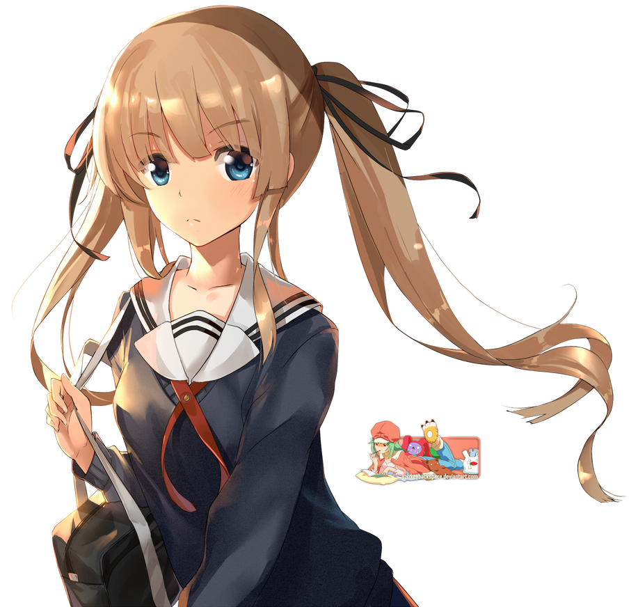 Eriri Eriri Spencer Sawamura (Saekano) - Render by azizkeybackspace on DeviantArt