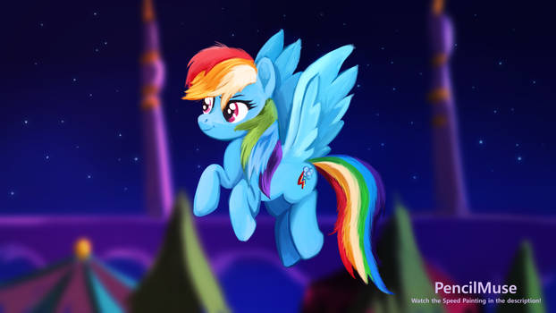 DAILY Speed Painting - My Little Pony Rainbow Dash