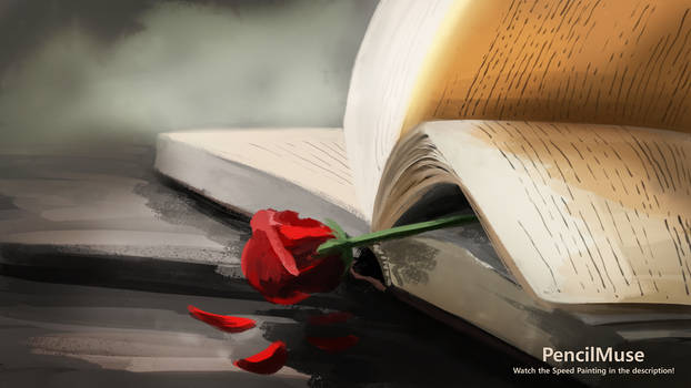 Mood Painting | Romance | Rose Book