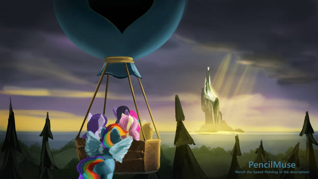 DAILY Speed Painting - My Little Pony Air Balloon