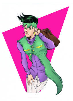 Rohan Kishibe Fanart!