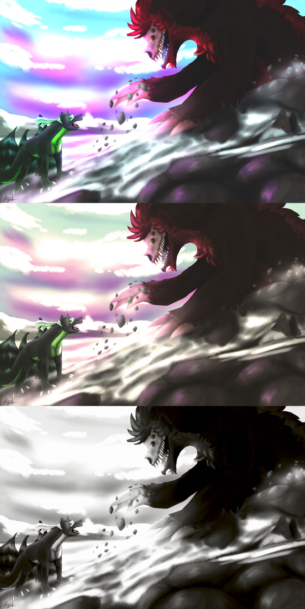 Amiigo VS monster (Other colors)