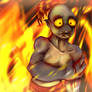 In the fire
