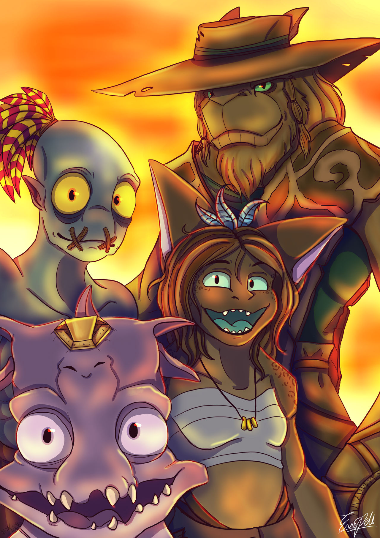 Nara and odd bois