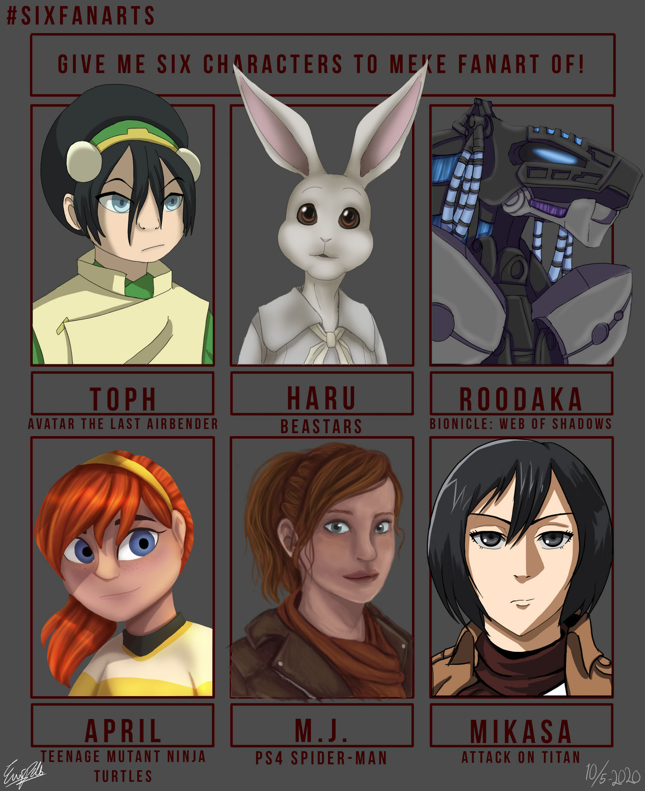#SixFanarts (2/2)
