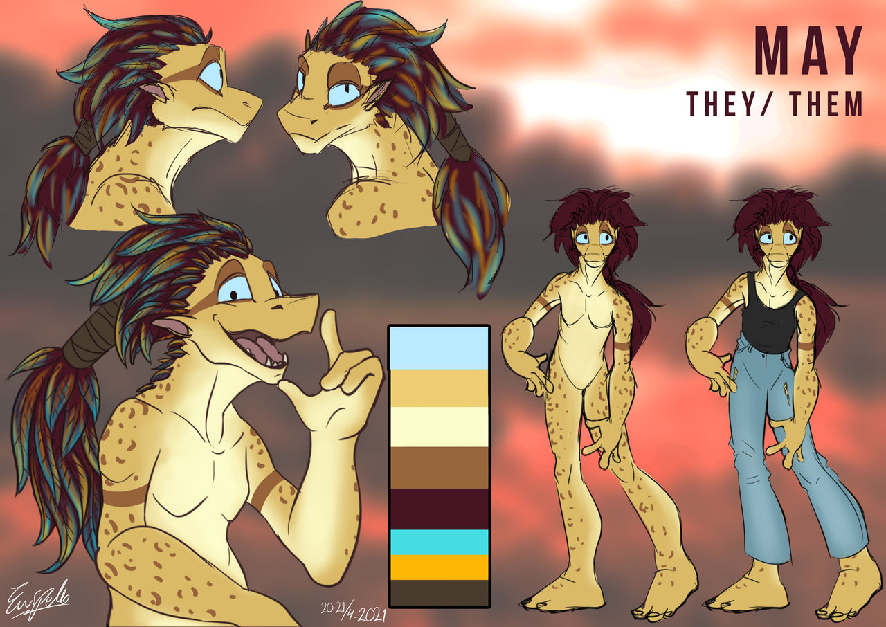 May: Fursona Reference