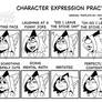 Nara Character Expression Practice