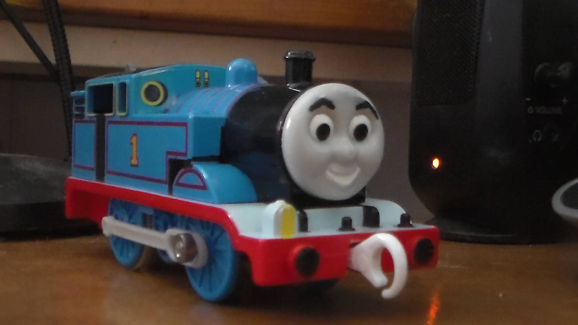 my custom HO/OO thomas the tank engine by GABEFRYE on DeviantArt