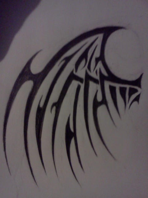 Demon wing tattoo design by Nighthawk42 on DeviantArt