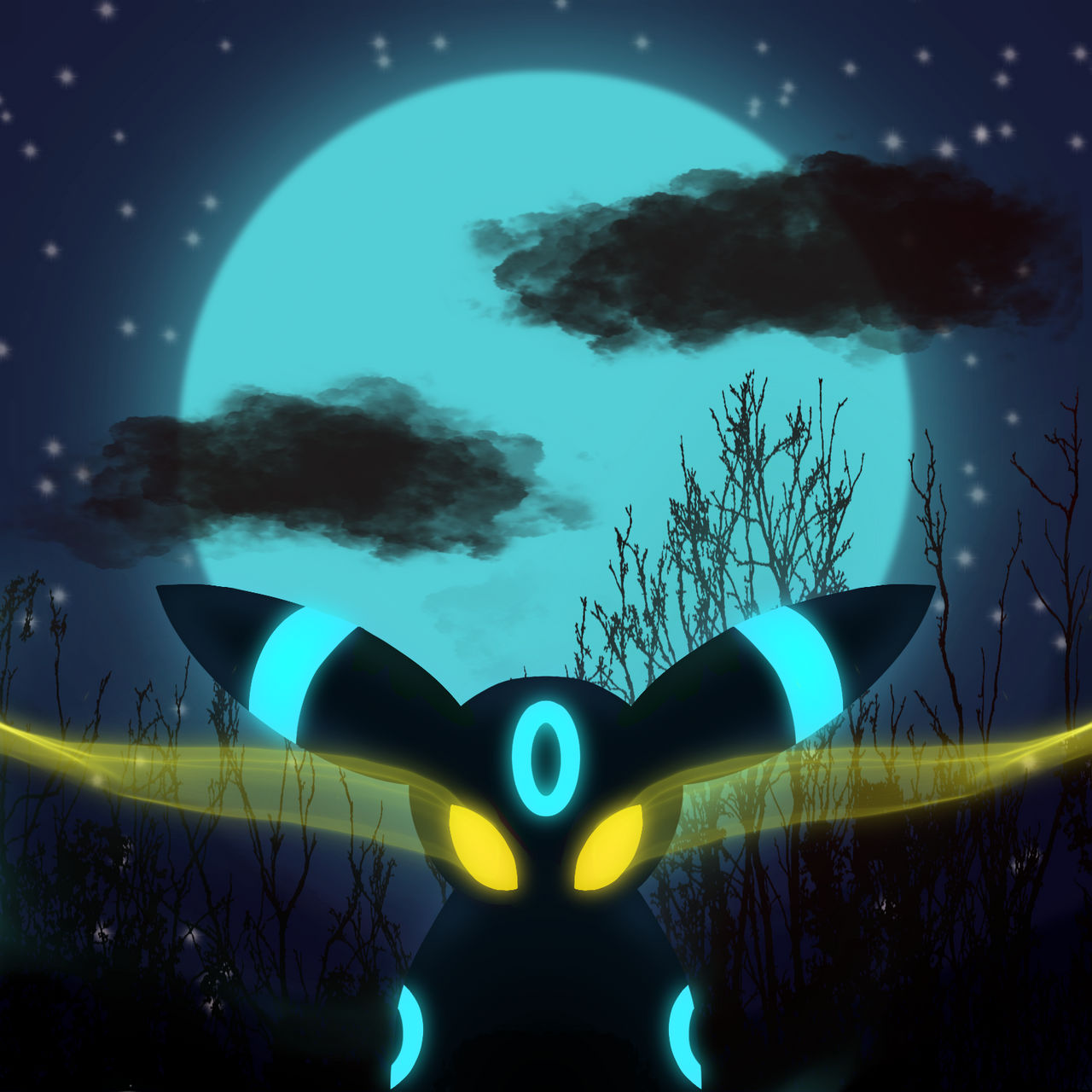 Shiny umbreon by artisanpants on DeviantArt