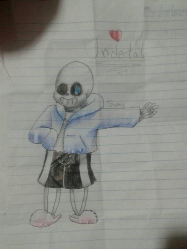 Undertale:Sans the Skeleton by SilverBox64 on DeviantArt