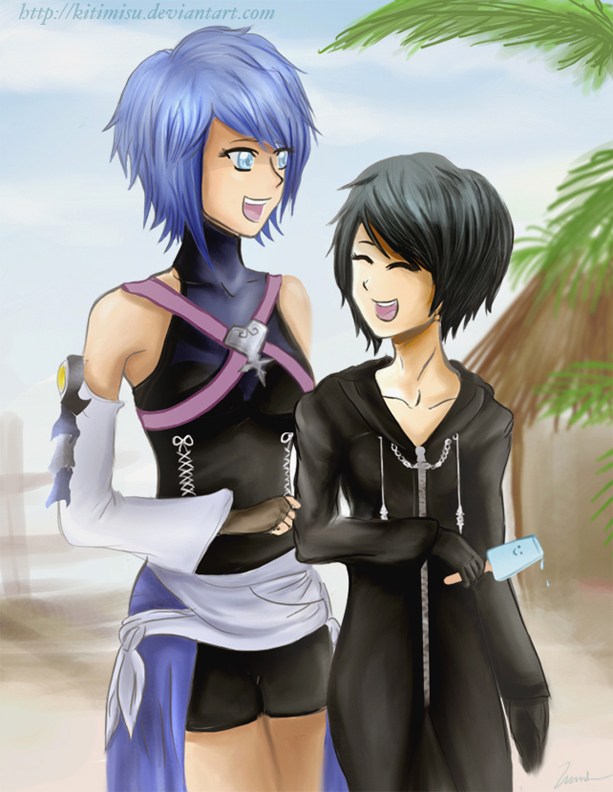 Aqua and Xion