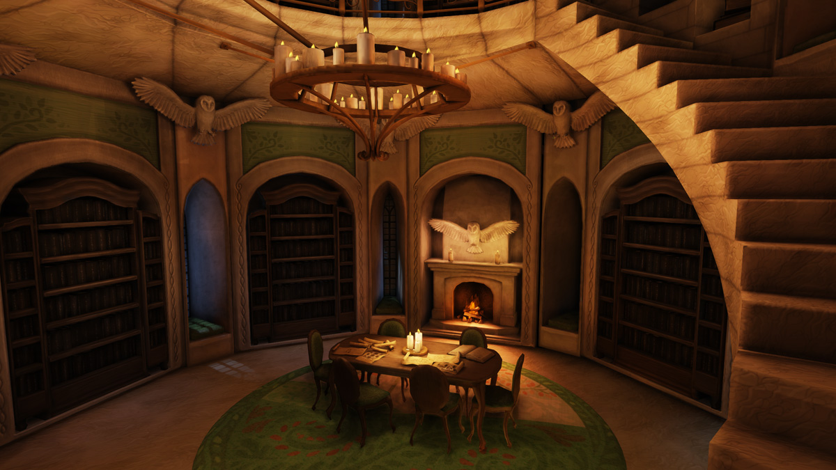 Fantasy Library by Khaerii on DeviantArt