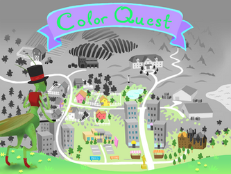 Color Quest start screen