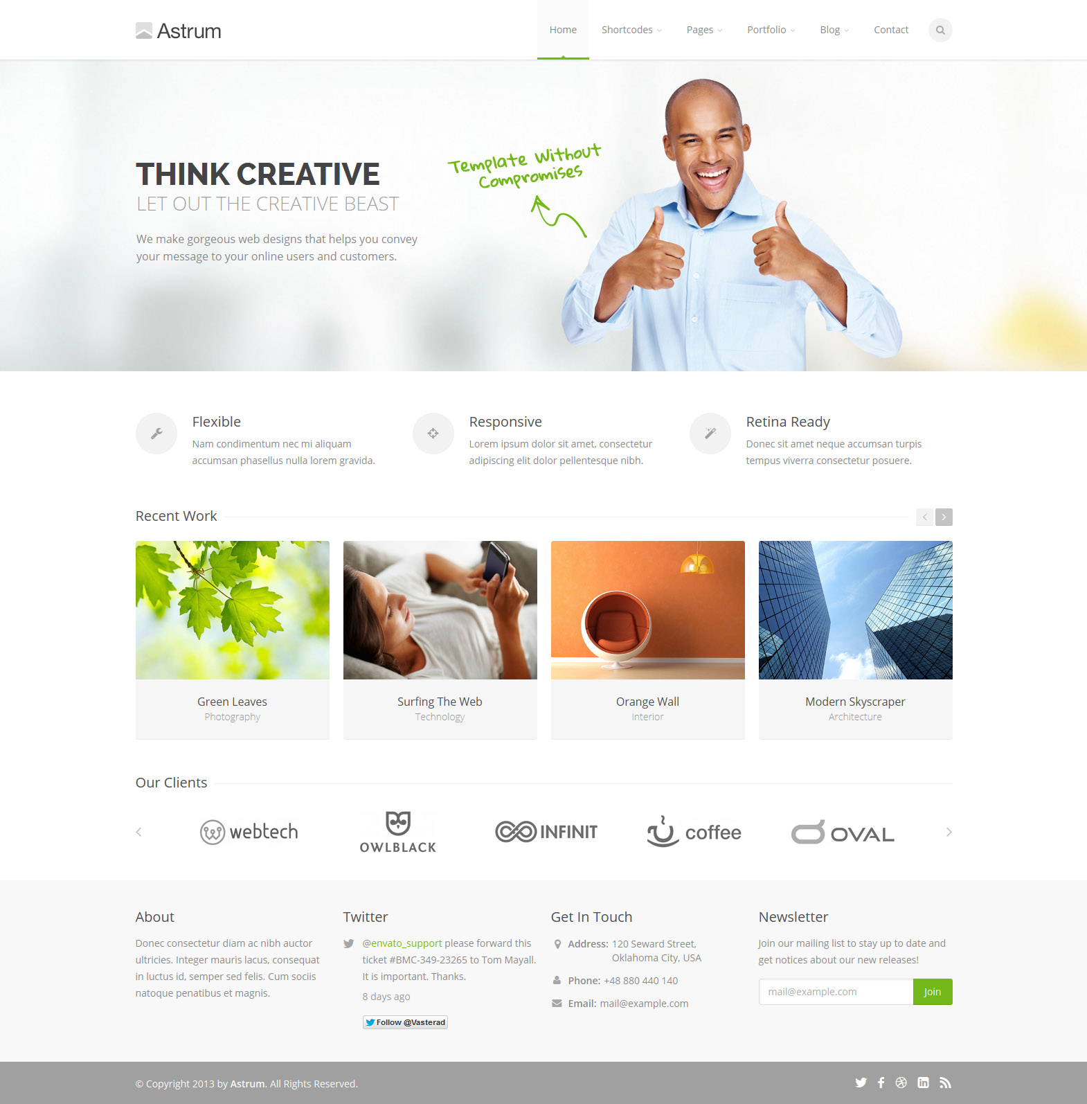 Astrum - Multi-Purpose Template