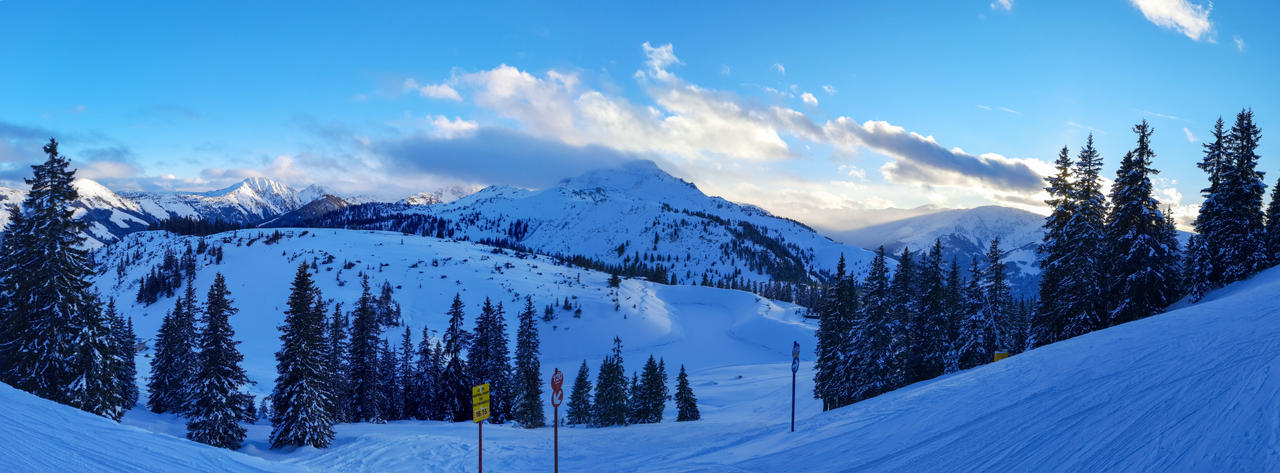 Panorama of the Alps by Pig0nn on DeviantArt