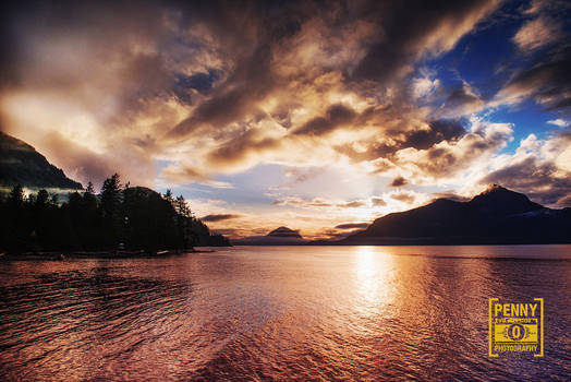 Porteau Cove at Sunset