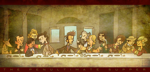 Doctor Who Penultimate Supper by raisegrate