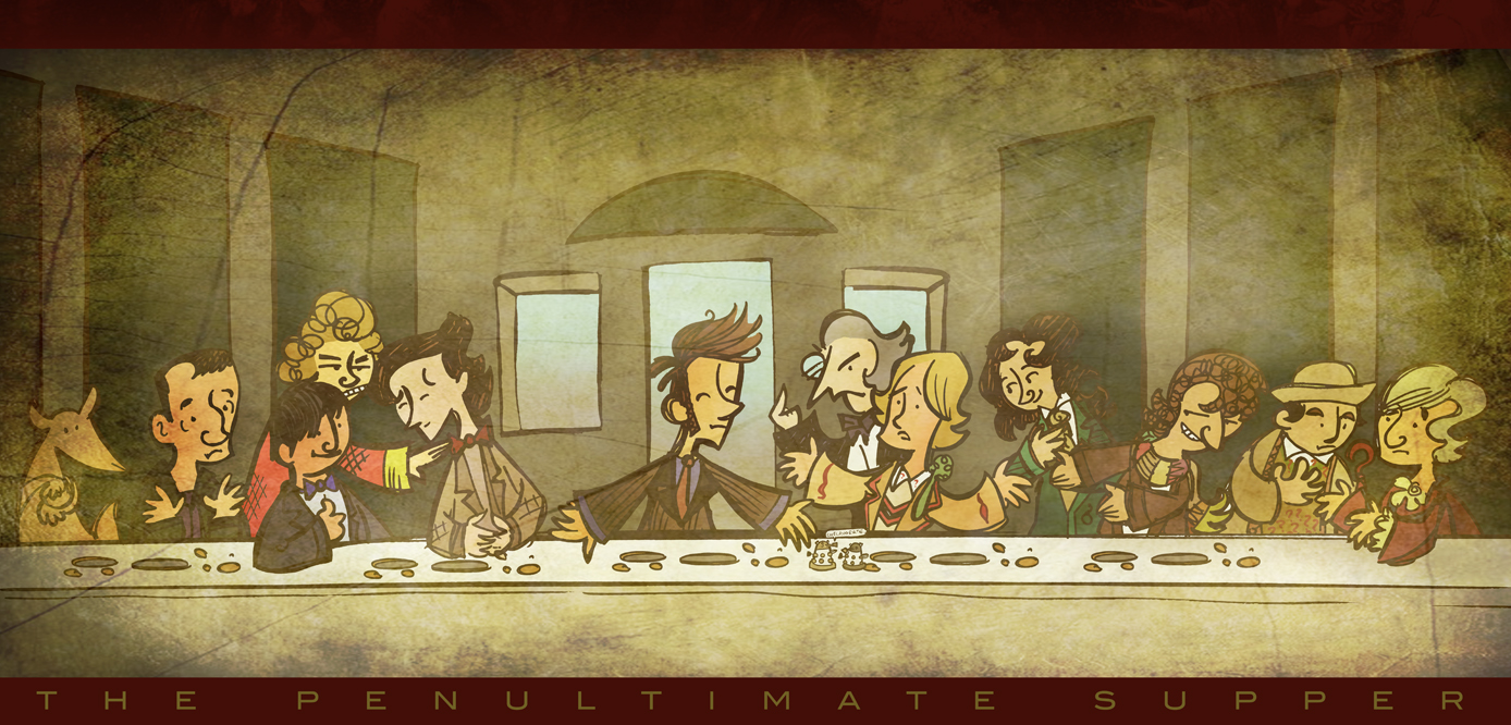 Doctor Who Penultimate Supper by raisegrate