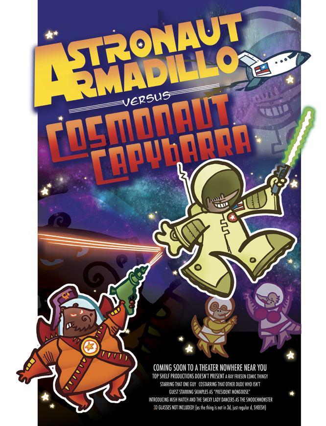 Astronaut Armadillo vs