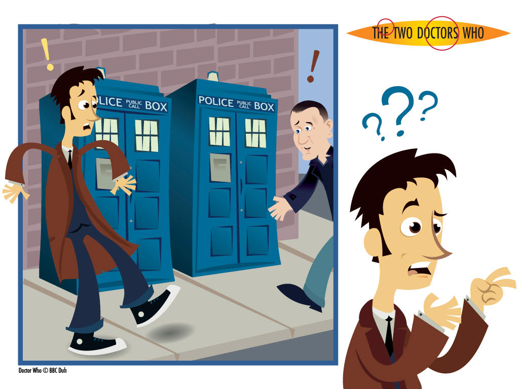 The Two Doctors Who Wallpaper by raisegrate on DeviantArt