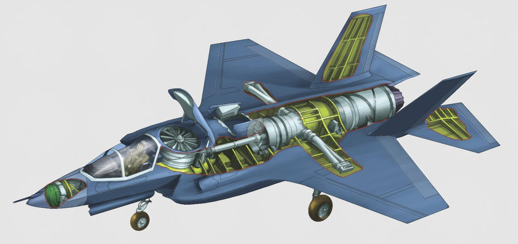Jet cutaway by MATArt on DeviantArt