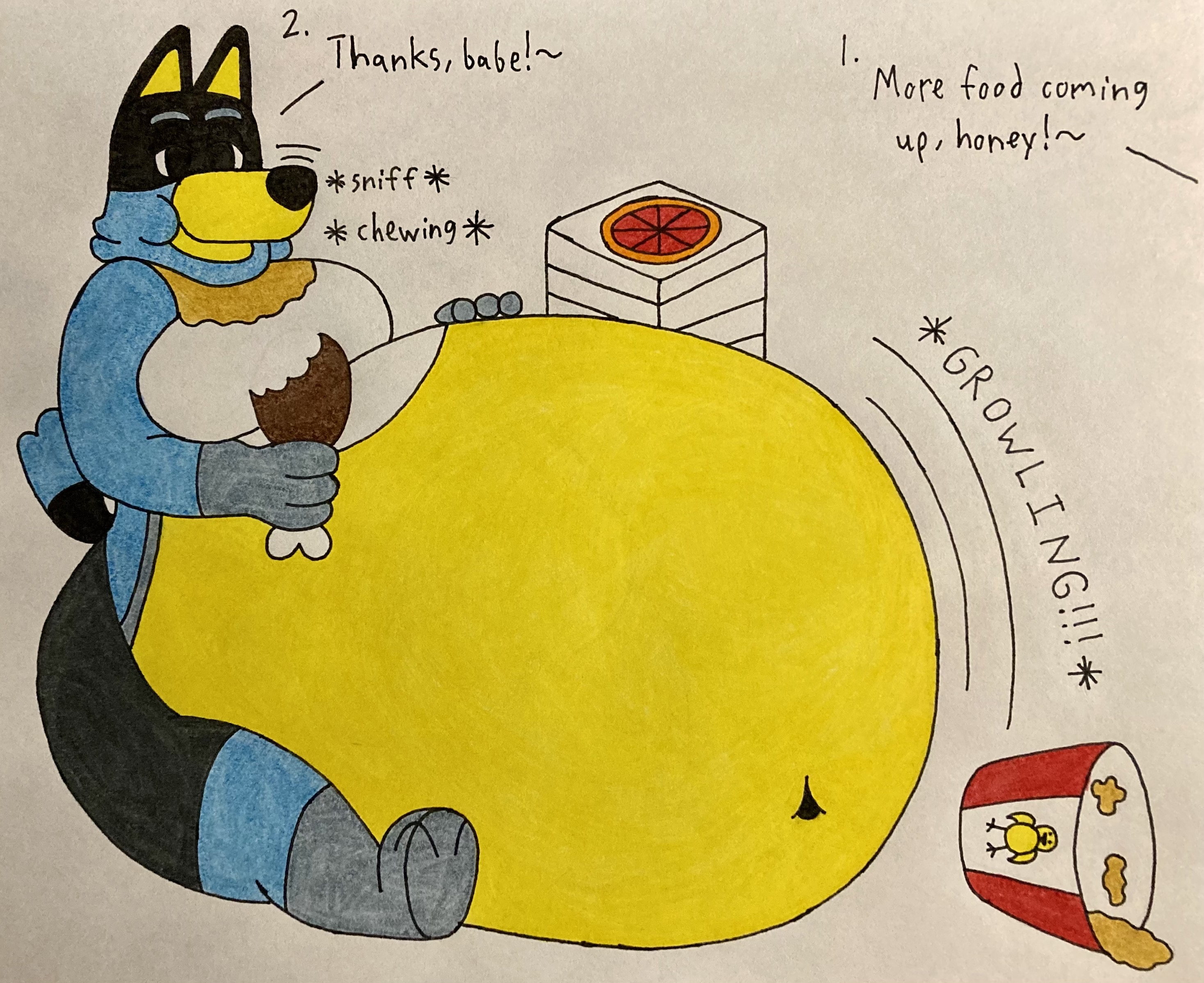 Stuff The Heeler More by DCXL10 on DeviantArt