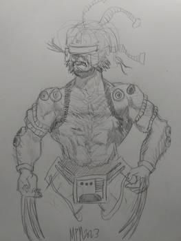 Weapon X Wolverine sketch