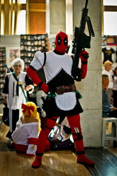 Deadpool maid Cosplay